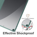 Acrylic 3-folding Smart Leather Tablet Case, For iPad 9.7 2018/2017, For iPad 10.2 2021/2020/2019, For iPad Air 2022/2020/Pro 11 2021/2020/2018