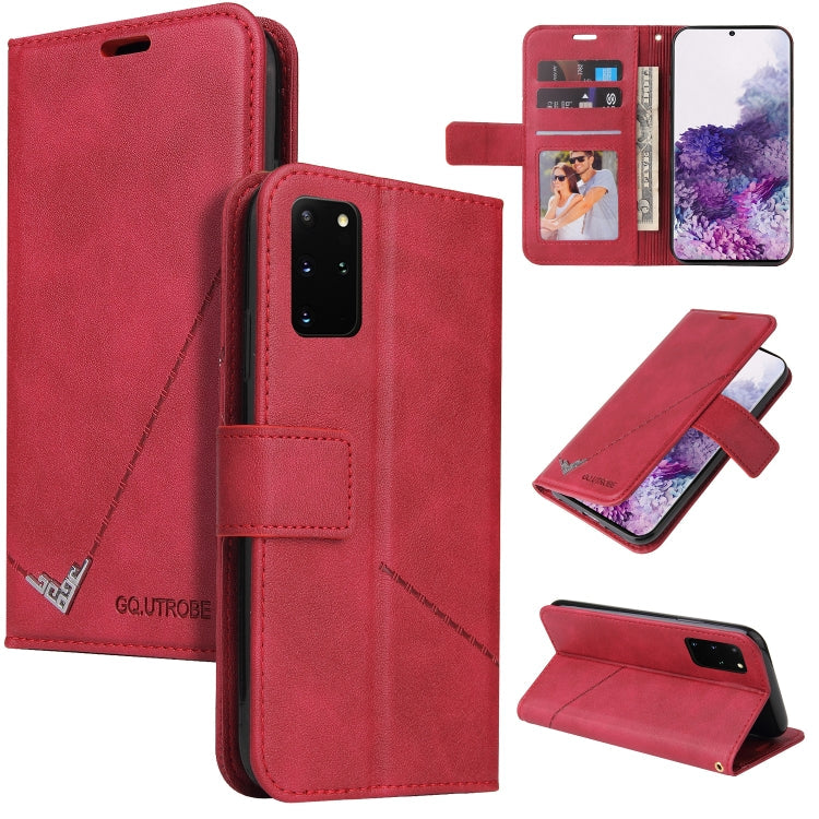 GQUTROBE Right Angle Leather Phone Case, For Samsung Galaxy A72 5G, For Samsung Galaxy A52 5G, For Samsung Galaxy A42 5G, For Samsung Galaxy A32 5G For Samsung Galaxy A72 5G Red