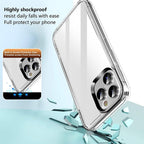 Transparent Armor Phone Case, For iPhone 14 Pro Max, For iPhone 14 Pro
