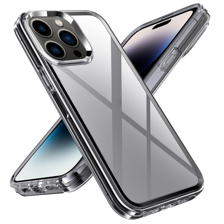 Transparent Armor Phone Case – Durable Build, Easy to Use, For iPhone 14 Pro Max, For iPhone 14 Pro For iPhone 14 Pro Grey