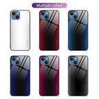 Texture Gradient Glass TPU Phone Case, For iPhone 13, For iPhone 13 Pro, For iPhone 13 Pro Max, For iPhone 12 / 12 Pro
