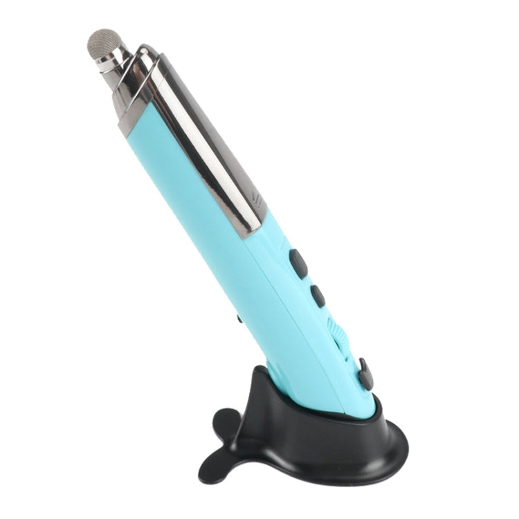 PR-08 Multifunctional Wireless Bluetooth Pen Mouse Capacitive Pen Mouse, 4-keys(White), 4-keys(Blue), 4-keys(Grey), 4-keys(Red), 4-keys(Black) – Bluetooth 4-keys(Blue) Blue