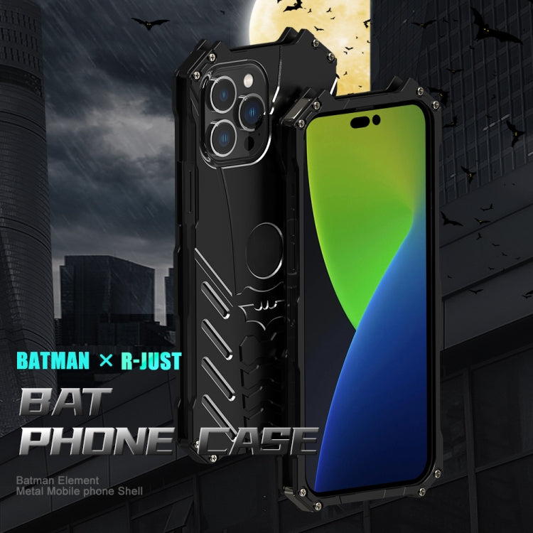 Batman Metal Mobile Phone Protective Case, For iPhone 14, For iPhone 14...