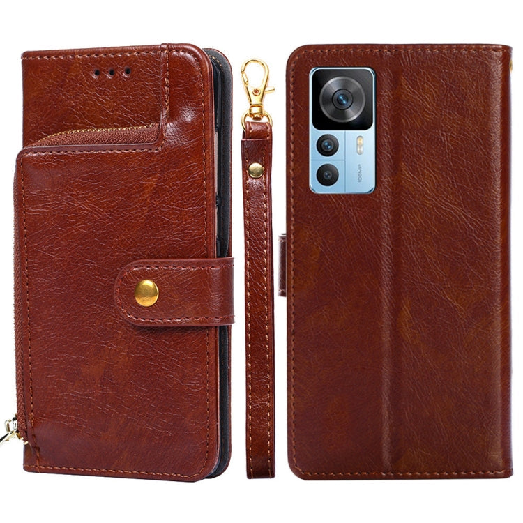 Zipper Bag Leather Phone Case – Card Slot, Leather, TPU, For OnePlus Ace Pro 5G, For Xiaomi Redmi K50 Ultra/Xiaomi 12T/Xiaomi 12T Pro, For Asus Zenfone 9, For Huawei nova Y90 4G For Xiaomi Redmi K50 Ultra Xiaomi 12T Xiaomi 12T Pro Brown