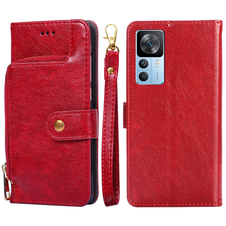 Zipper Bag Leather Phone Case – Card Slot, Leather, TPU, For OnePlus Ace Pro 5G, For Xiaomi Redmi K50 Ultra/Xiaomi 12T/Xiaomi 12T Pro, For Asus Zenfone 9, For Huawei nova Y90 4G For Xiaomi Redmi K50 Ultra Xiaomi 12T Xiaomi 12T Pro Red