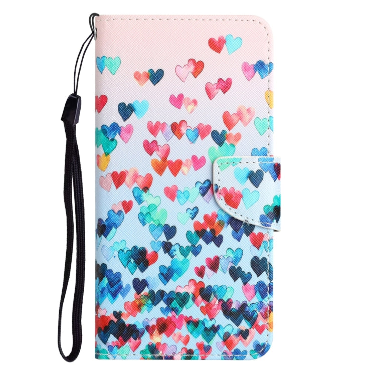 Colored Drawing Leather Phone Case, For iPhone 14
