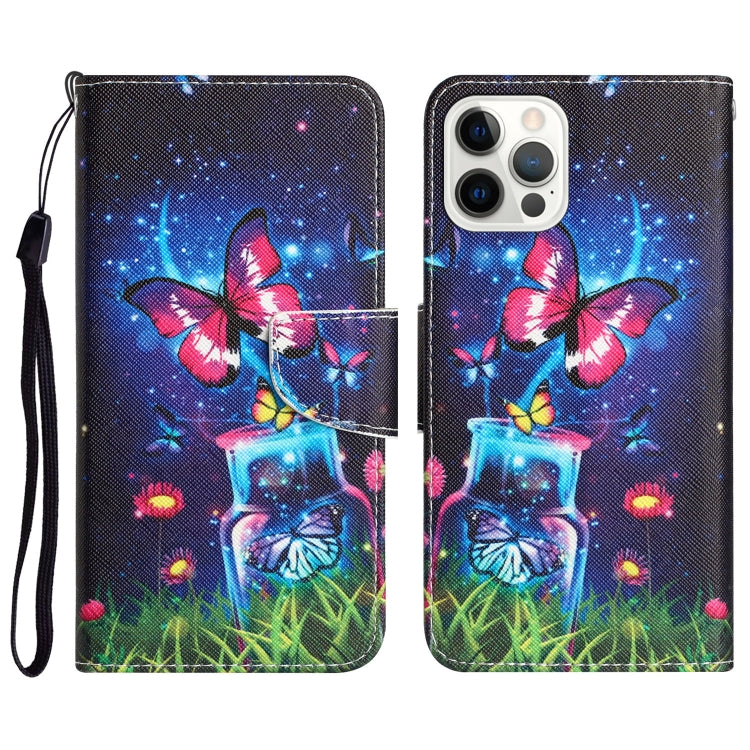 Colored Drawing Leather Phone Case – Card Slot, Leather, TPU, For iPhone 11 Pro Max