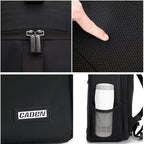 CADeN D6 V Camera Backpack Shoulders Drawbar Nylon Camera Bag, D6 V 32 x 18 x 43cm