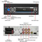 9901 7 inch Car Retractable MP5 Player Supports FM & Mobile Phone Internet, 9901