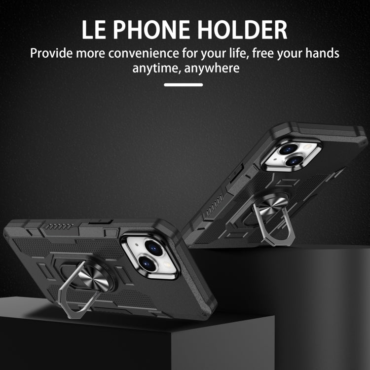 Ring Holder Armor Hybrid Phone Case, For iPhone 14, For iPhone 14 Plus, For iPhone 14 Pro, For iPhone 14 Pro Max