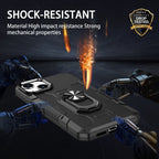 Ring Holder Armor Hybrid Phone Case, For iPhone 13, For iPhone 13 Pro Max, For iPhone 12 / 12 Pro, For iPhone 12 Pro Max