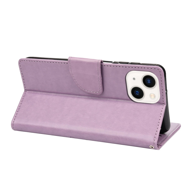 Butterfly Flower Pattern Flip Leather Phone Case – Lanyard, Card Slot, Flip, For iPhone 14, For iPhone 14 Plus, For iPhone 14 Pro