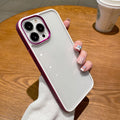 Two-color Shield TPU + PC Phone Case – Wear-resistant, TPU, For iPhone 13 Pro Max For iPhone 13 Pro Max Wine Red