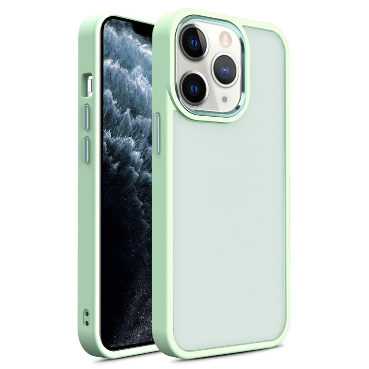 Shield Skin Feel PC + TPU Phone Case, For iPhone 11 Pro, For iPhone 11 Pro Max For iPhone 11 Pro Matcha Green