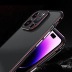 Aurora Series Lens Protector + Metal Frame Phone Case – Durable Build, Easy to Use, For iPhone 14 Pro, For iPhone 14 Pro Max