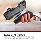 ZM02 Card Slot Holder Phone Case, For iPhone SE 2022 / SE 2020 / 8 / 7, For iPhone 8 Plus / 7 Plus, For iPhone XS / X, For iPhone XR, For iPhone XS Max, For iPhone 11, For iPhone 11 Pro, For iPhone 11 Pro Max