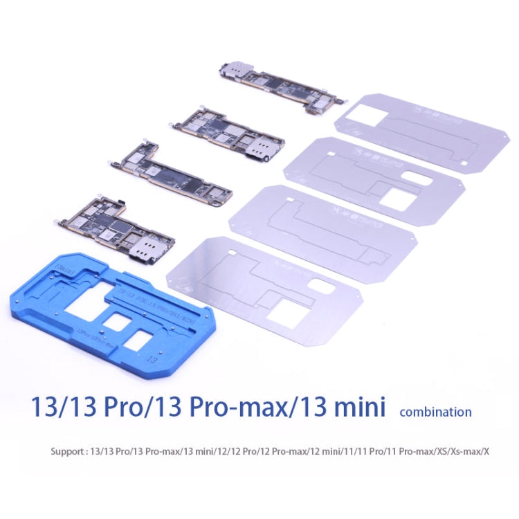 MiJing Z20 Pro For iPhone X-13 Pro Max 14 in 1 Middle Layer Motherboard Reballing Soldering Platform, MiJing Z20 Pro – Durable Build, Easy to Use