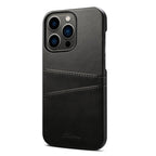 Suteni Calf Texture Card Slots Phone Case, For iPhone 14 Pro Max
