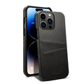 Suteni Calf Texture Card Slots Phone Case, For iPhone 14 Pro Max For iPhone 14 Pro Max Black