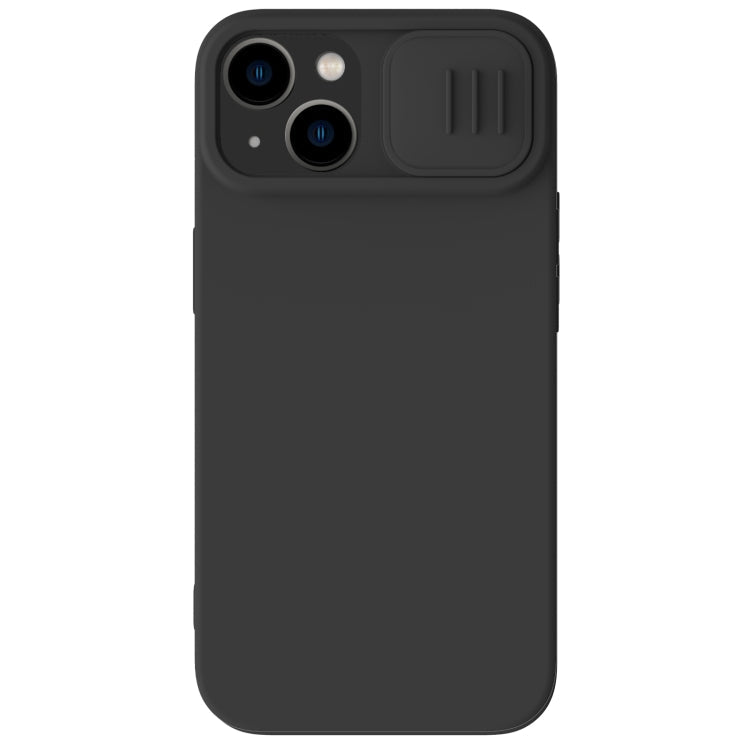 NILLKIN CamShield MagSafe Liquid Silicone Phone Case, For iPhone 14 For iPhone 14 Black