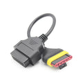 Motorcycle OBD 6 Pin to 16 Pin Adapter Cable for Benelli, For Benelli For Benelli