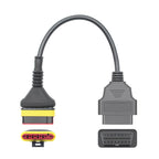 Motorcycle OBD 6 Pin to 16 Pin Adapter Cable for Benelli, For Benelli