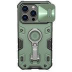 NILLKIN CamShield Armor Pro Magnetic Phone Case, For iPhone 14 Pro, For iPhone 14 Plus For iPhone 14 Pro Green