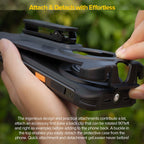 Ulefone Back Clip Phone Case with Carabiner – TPU, For Ulefone Power Armor 16 Pro / Power Armor 16S