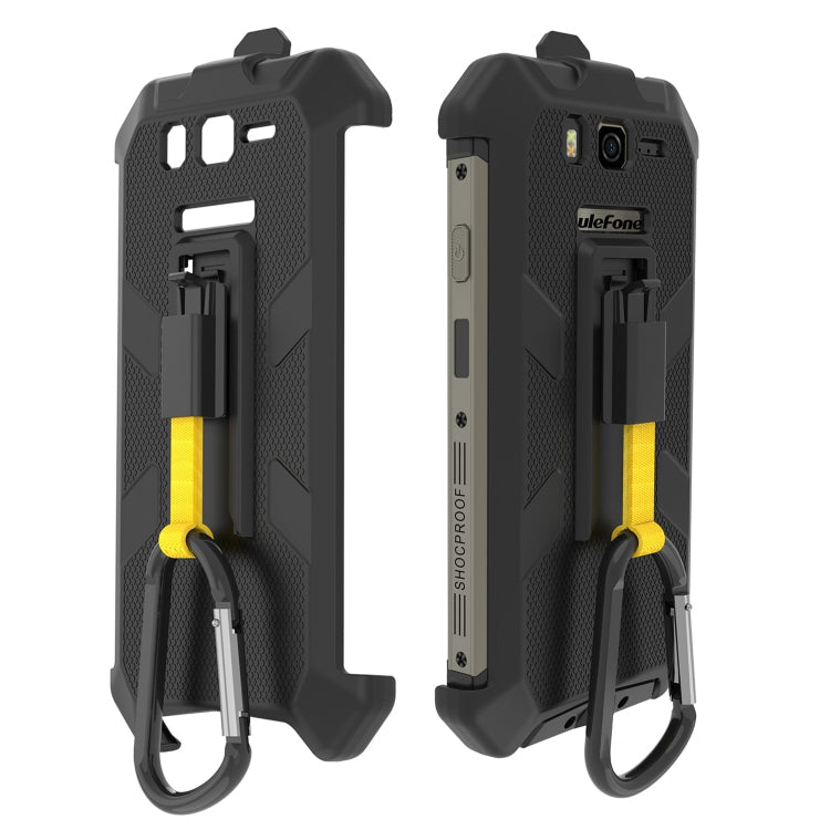 Ulefone Back Clip Phone Case with Carabiner – TPU, For Ulefone Armor 20WT