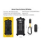 Ulefone Back Clip Phone Case with Carabiner – TPU, For Ulefone Armor 20WT