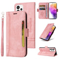 BETOPNICE Dual-side Buckle Leather Phone Case, For Samsung Galaxy A73 5G, For Samsung Galaxy M33 5G, For Samsung Galaxy M52 5G, For Samsung Galaxy M53 5G For Samsung Galaxy A73 5G Pink