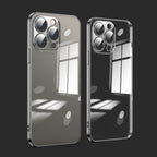 Dustproof Glass Lens Protection Electroplating Phone Case, For iPhone 14 Pro, For iPhone 14 Pro Max For iPhone 14 Pro Black