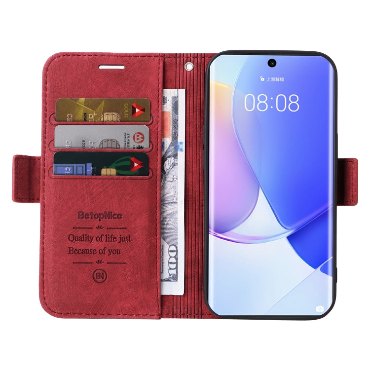 BETOPNICE Dual-side Buckle Leather Phone Case – Wear-resistant, Card Slot, Kickstand, For Huawei nova 9, For Nothing Phone 1, For Nokia G21