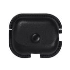 Litchi Texture PU Leather Earphone Protective Case with Hook, For AirPods Pro 2 with Hook For AirPods Pro 2 with Hook Black