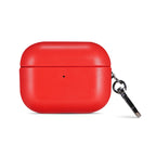 PU Leather Wireless Bluetooth Earphone Protective Case – Wear-resistant, Leather, Bluetooth, For Apple AirPods Pro, For Apple AirPods Pro 2 For Apple AirPods Pro Red