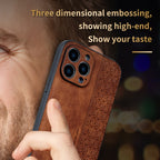 AZNS 3D Embossed Skin Feel Phone Case, For iPhone 14 Pro Max, For iPhone 14 Pro, For iPhone 13 Pro Max, For iPhone 13 Pro