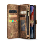 CaseMe 008 Detachable Multifunctional Leather Phone Case, For iPhone 14, For iPhone 14 Plus, For iPhone 14 Pro, For iPhone 14 Pro Max