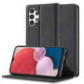 LC.IMEEKE Strong Magnetism Ultra-thin Matte Leather Case, For Samsung Galaxy A13 4G/5G For Samsung Galaxy A13 4G 5G Black
