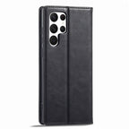 LC.IMEEKE RFID Anti-theft Leather Phone Case, For Samsung Galaxy S22 Ultra 5G