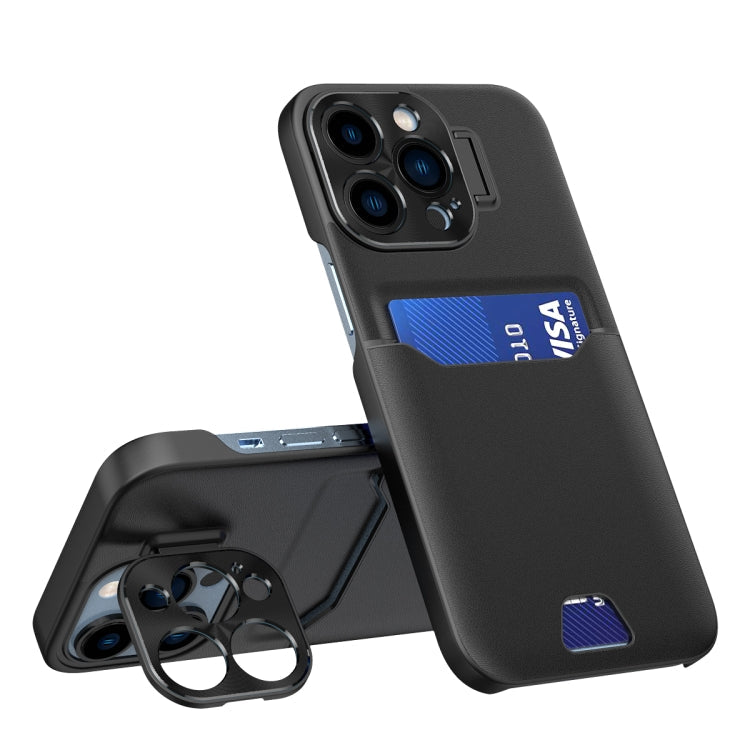 Invisible Holder Phone Case – Durable Build, Easy to Use, For iPhone 14 Pro Max For iPhone 14 Pro Max Black
