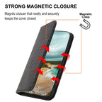 Cubic Grid Calf Texture Magnetic Closure Leather Phone Case, For iPhone 14, For iPhone 14 Plus, For iPhone 14 Pro, For iPhone 14 Pro Max