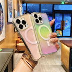 MagSafe Magnetic Color Plated Phone Case, For iPhone 14 Pro Max, For iPhone 14 Pro, For iPhone 14, For iPhone 14 Plus, For iPhone 13 Pro Max, For iPhone 13 Pro, For iPhone 13, For iPhone 12 Pro Max