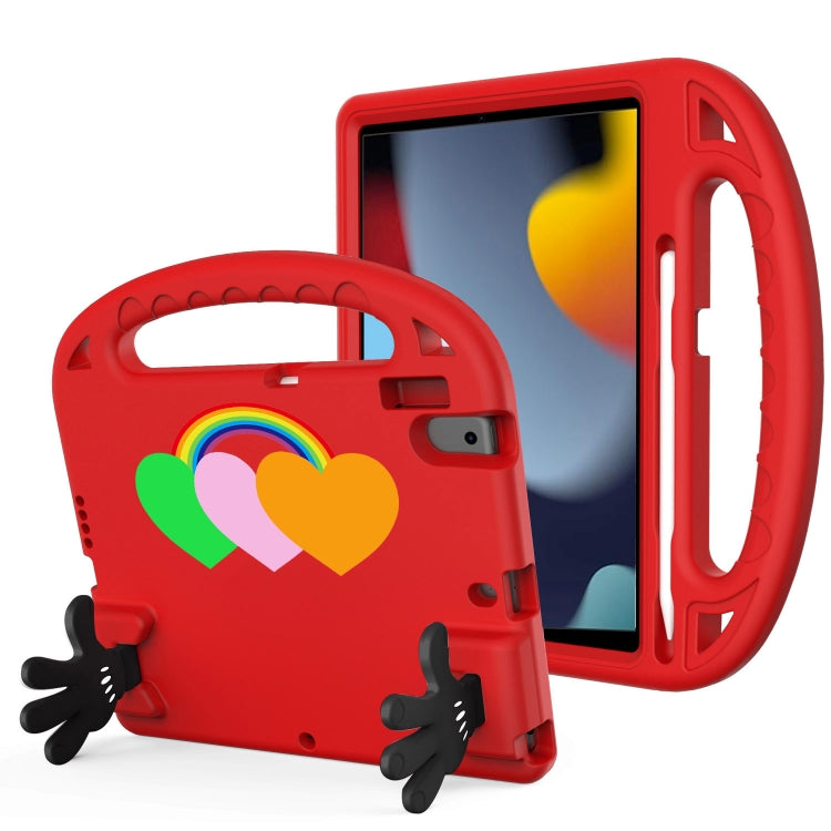 Love Small Palm Holder EVA Tablet Case – Durable Build, Easy to Use, For iPad mini 2024 /mini 6, For iPad 10.2 / iPad Pro 10.5, For iPad mini 2024 / mini 6, For Samsung Tab S6 Lite, For Walmart Onn 8 inch Tablet 2024, For Samsung Galaxy Tab A 8.0 2019... For iPad 10.2 iPad Pro 10.5 Red