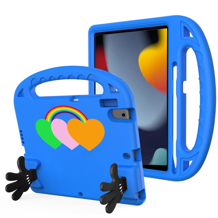 Love Small Palm Holder EVA Tablet Case – Durable Build, Easy to Use, For iPad mini 2024 /mini 6, For iPad 10.2 / iPad Pro 10.5, For iPad mini 2024 / mini 6, For Samsung Tab S6 Lite, For Walmart Onn 8 inch Tablet 2024, For Samsung Galaxy Tab A 8.0 2019... For iPad 10.2 iPad Pro 10.5 Blue