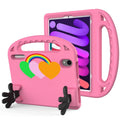 Love Small Palm Holder EVA Tablet Case, For iPad mini 2024 /mini 6, For iPad 10.2 / iPad Pro 10.5, For iPad mini 2024 / mini 6, For Samsung Tab S6 Lite, For Walmart Onn 8 inch Tablet 2024, For Samsung Galaxy Tab A 8.0 2019                              ... For iPad mini 2024 mini 6 Pink