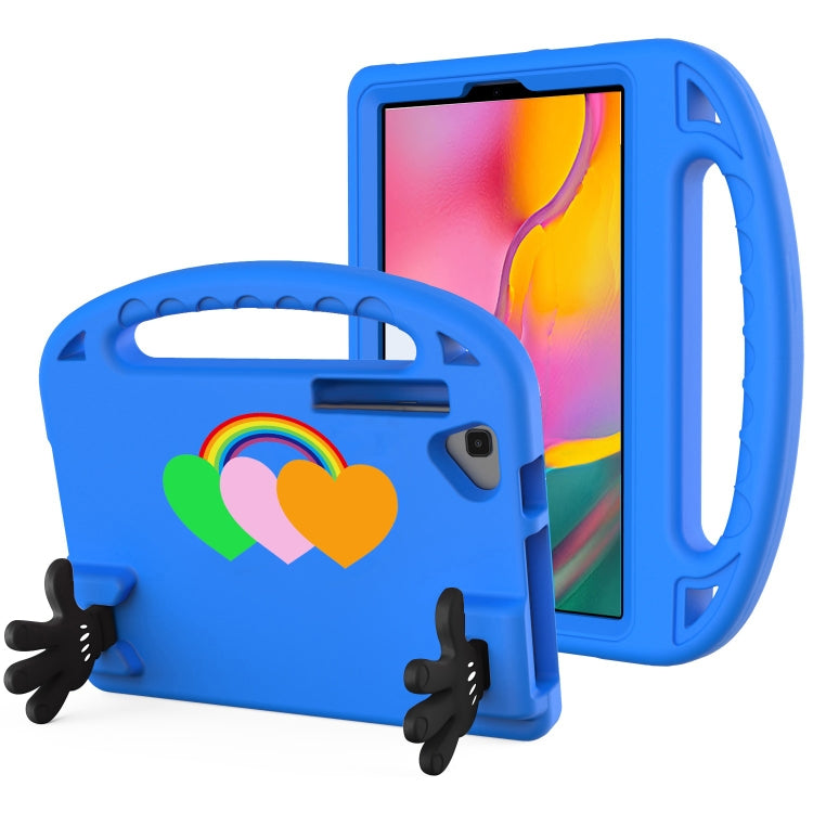 Love Small Palm Holder EVA Tablet Case – Durable Build, Easy to Use, For iPad mini 2024 /mini 6, For iPad 10.2 / iPad Pro 10.5, For iPad mini 2024 / mini 6, For Samsung Tab S6 Lite, For Walmart Onn 8 inch Tablet 2024, For Samsung Galaxy Tab A 8.0 2019... For Samsung Galaxy Tab A 10.1 2019 Blue