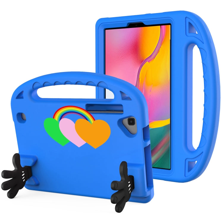 Love Small Palm Holder EVA Tablet Case – Durable Build, Easy to Use, For iPad mini 2024 /mini 6, For iPad 10.2 / iPad Pro 10.5, For iPad mini 2024 / mini 6, For Samsung Tab S6 Lite, For Walmart Onn 8 inch Tablet 2024, For Samsung Galaxy Tab A 8.0 2019... For Samsung Galaxy Tab A 8.4 2020 Blue