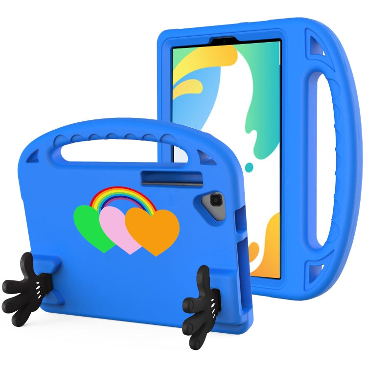 Love Small Palm Holder EVA Tablet Case – Durable Build, Easy to Use, For iPad mini 2024 /mini 6, For iPad 10.2 / iPad Pro 10.5, For iPad mini 2024 / mini 6, For Samsung Tab S6 Lite, For Walmart Onn 8 inch Tablet 2024, For Samsung Galaxy Tab A 8.0 2019... For Huawei MatePad 10.4 2022 Blue