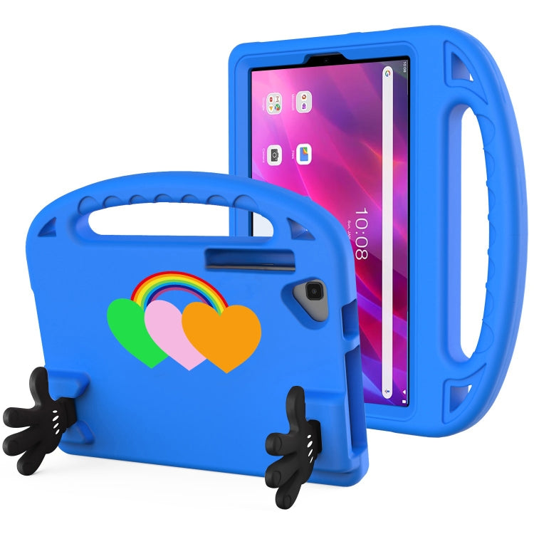 Love Small Palm Holder EVA Tablet Case – Durable Build, Easy to Use, For iPad mini 2024 /mini 6, For iPad 10.2 / iPad Pro 10.5, For iPad mini 2024 / mini 6, For Samsung Tab S6 Lite, For Walmart Onn 8 inch Tablet 2024, For Samsung Galaxy Tab A 8.0 2019... For Lenovo Tab K10 Blue