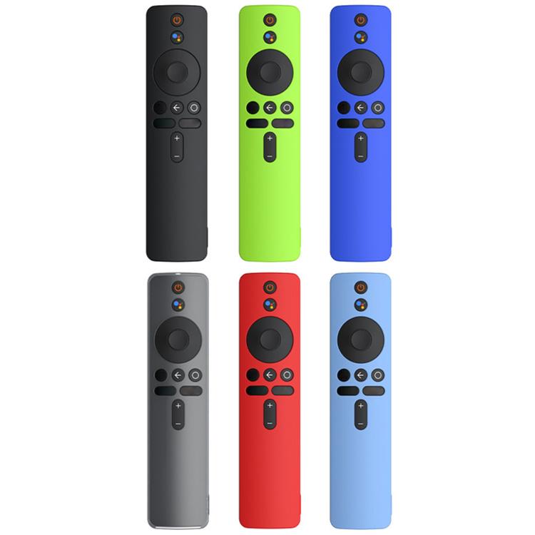 Solid Color Silicone Protective Cover, For Xiaomi MiBox S Red, For Xiaomi MiBox S Dark Blue, For Xiaomi MiBox S Sky Blue, For Xiaomi MiBox S Green, For Xiaomi MiBox S Transparent, For Xiaomi MiBox S Black